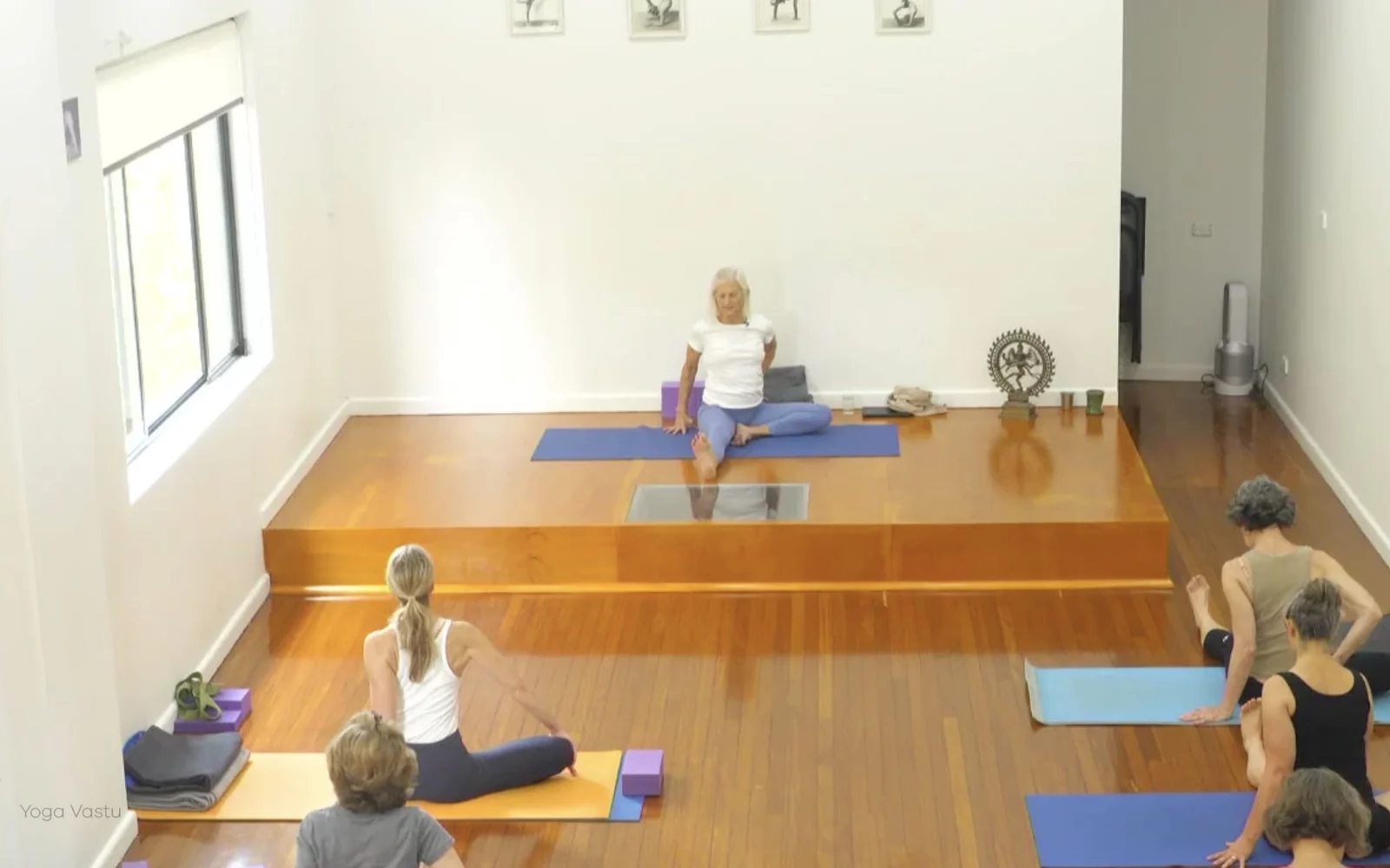 Online Iyengar yoga videos | Advanced Class 6: Expanding through the Chest and Collarbones