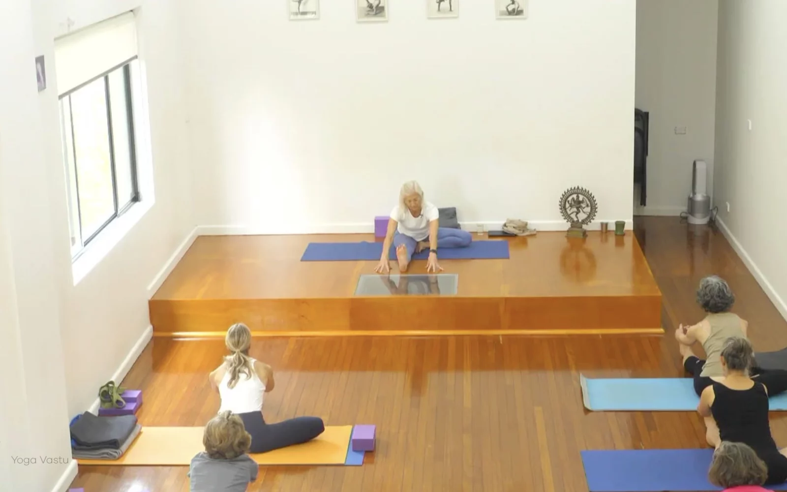 Online Iyengar yoga videos | Advanced Class 6: Expanding through the Chest and Collarbones