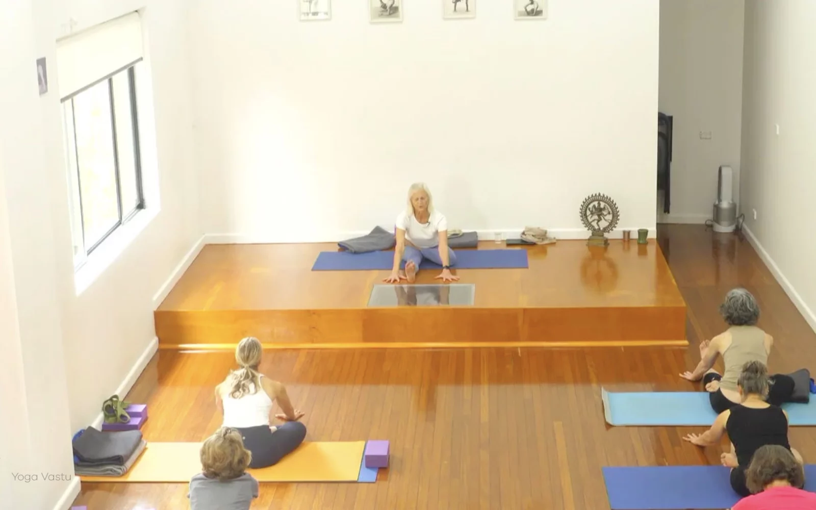 Online Iyengar yoga videos | Advanced Class 6: Expanding through the Chest and Collarbones