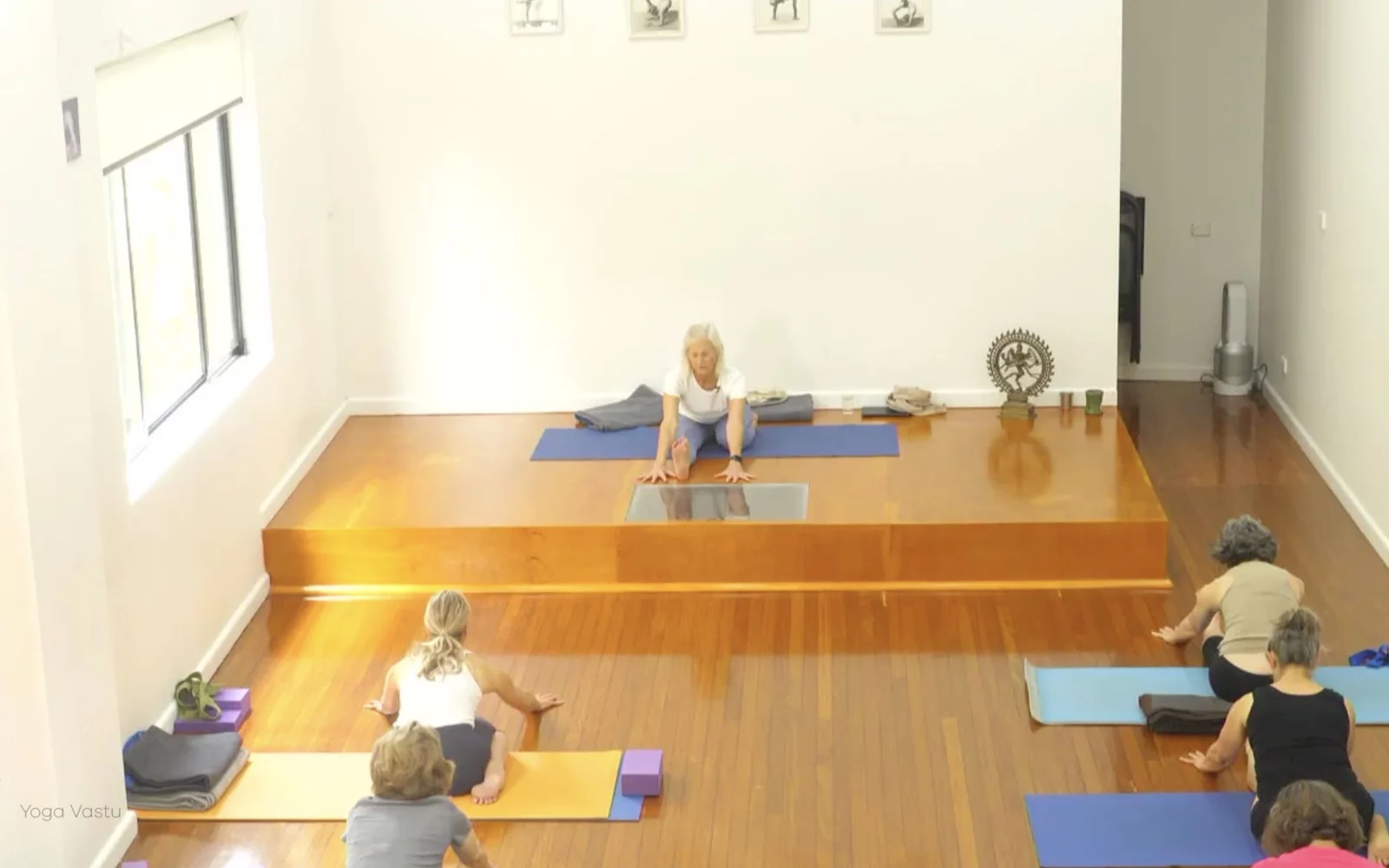 Online Iyengar yoga videos | Advanced Class 6: Expanding through the Chest and Collarbones