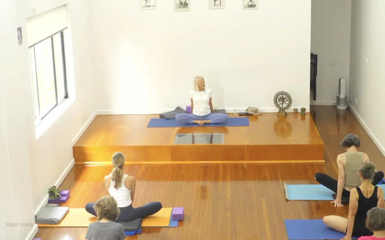 Online Iyengar yoga videos | Advanced Class 6: Expanding through the Chest and Collarbones