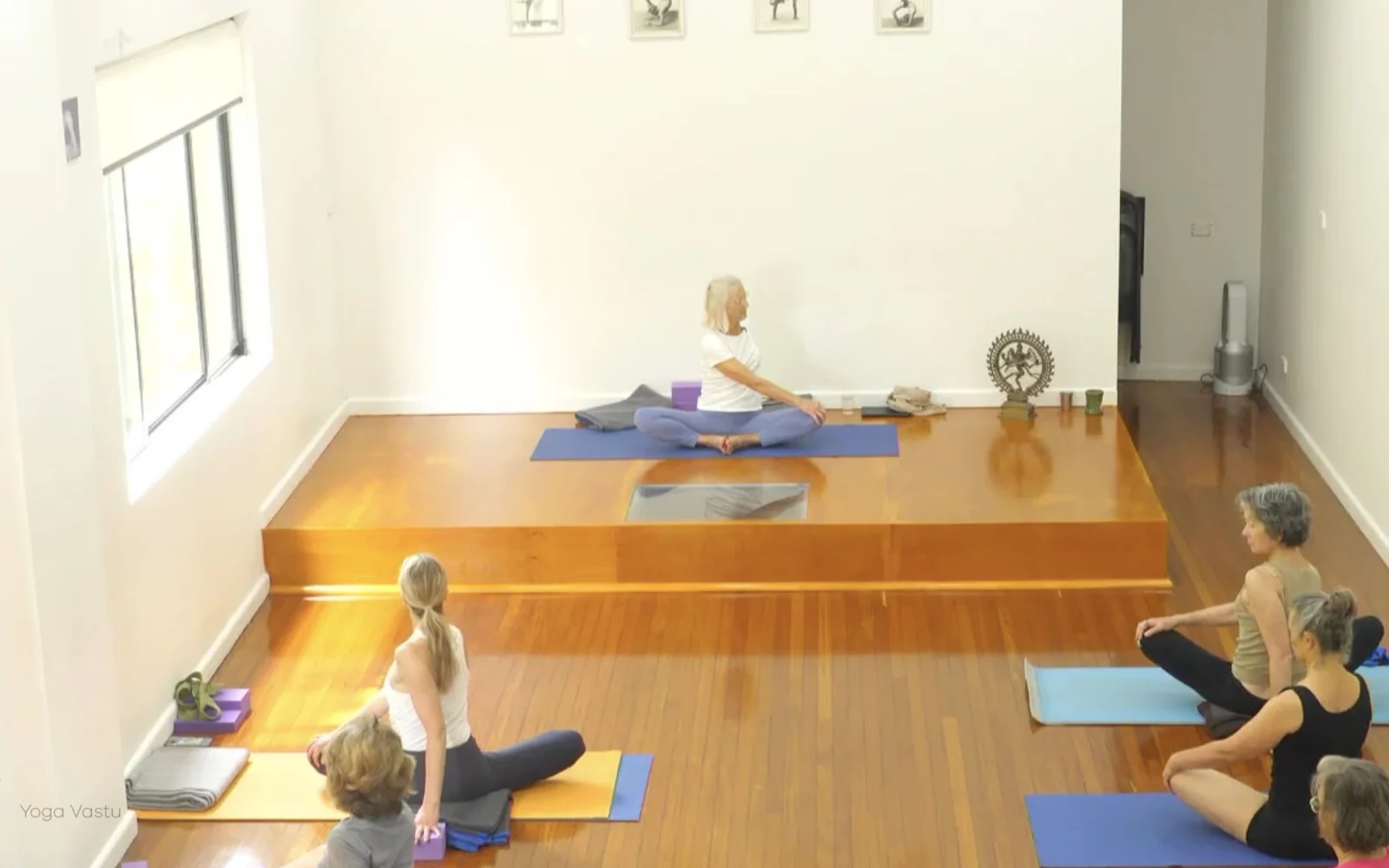 Online Iyengar yoga videos | Advanced Class 6: Expanding through the Chest and Collarbones