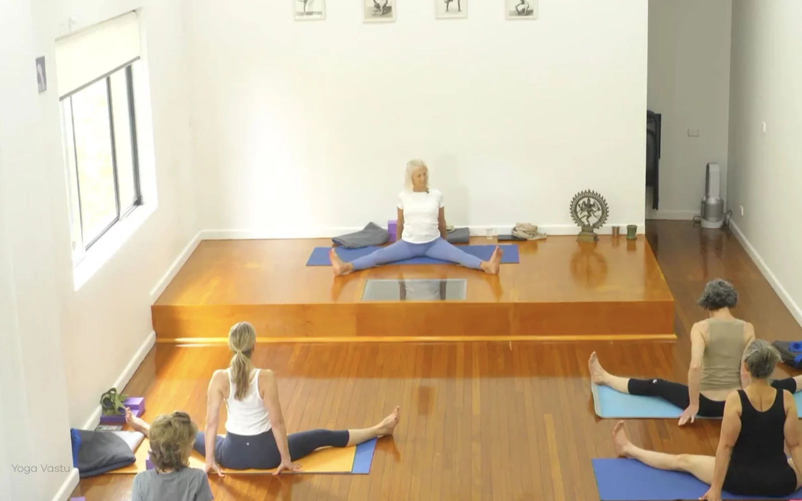 Online Iyengar yoga videos | Advanced Class 6: Expanding through the Chest and Collarbones