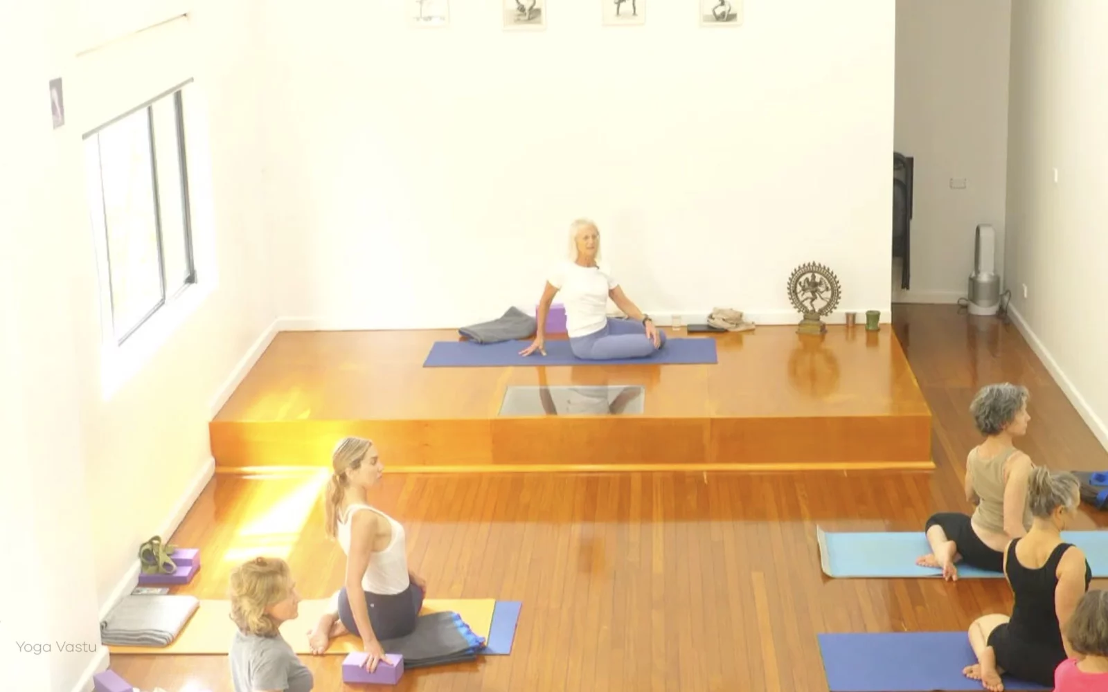Online Iyengar yoga videos | Advanced Class 6: Expanding through the Chest and Collarbones