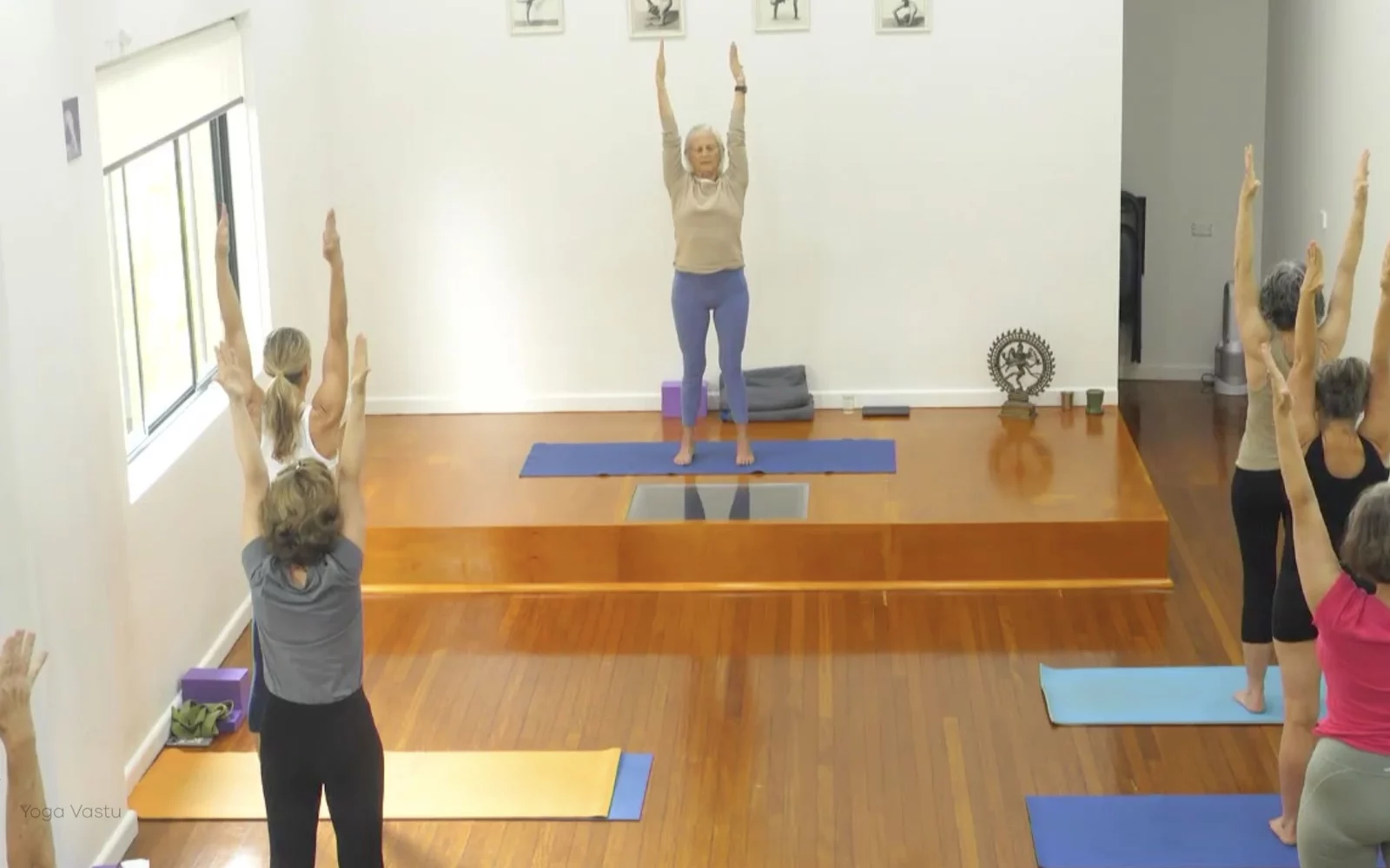 Online Iyengar yoga videos | Advanced Class 6: Expanding through the Chest and Collarbones