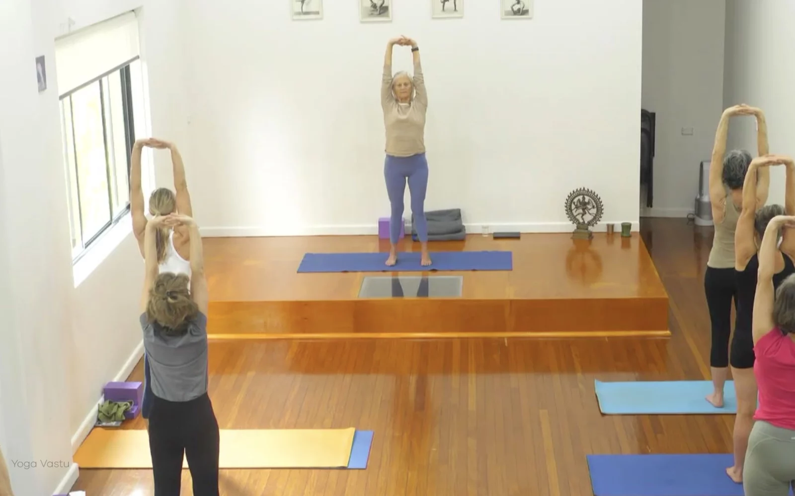 Online Iyengar yoga videos | Advanced Class 6: Expanding through the Chest and Collarbones