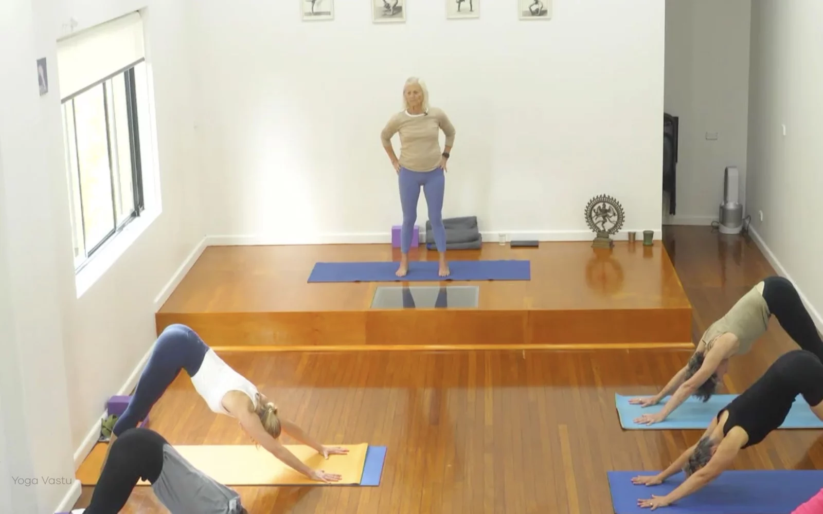 Online Iyengar yoga videos | Advanced Class 6: Expanding through the Chest and Collarbones