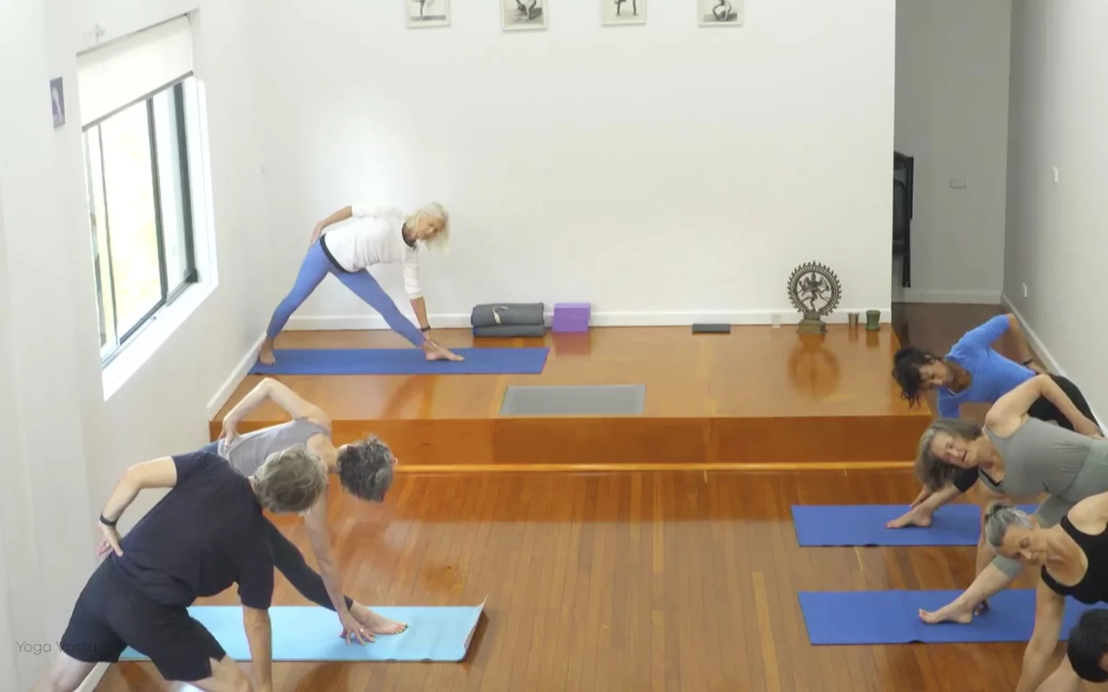 Online Iyengar yoga videos | Advanced Class 7: Spreading Through the Collarbones in Backbends