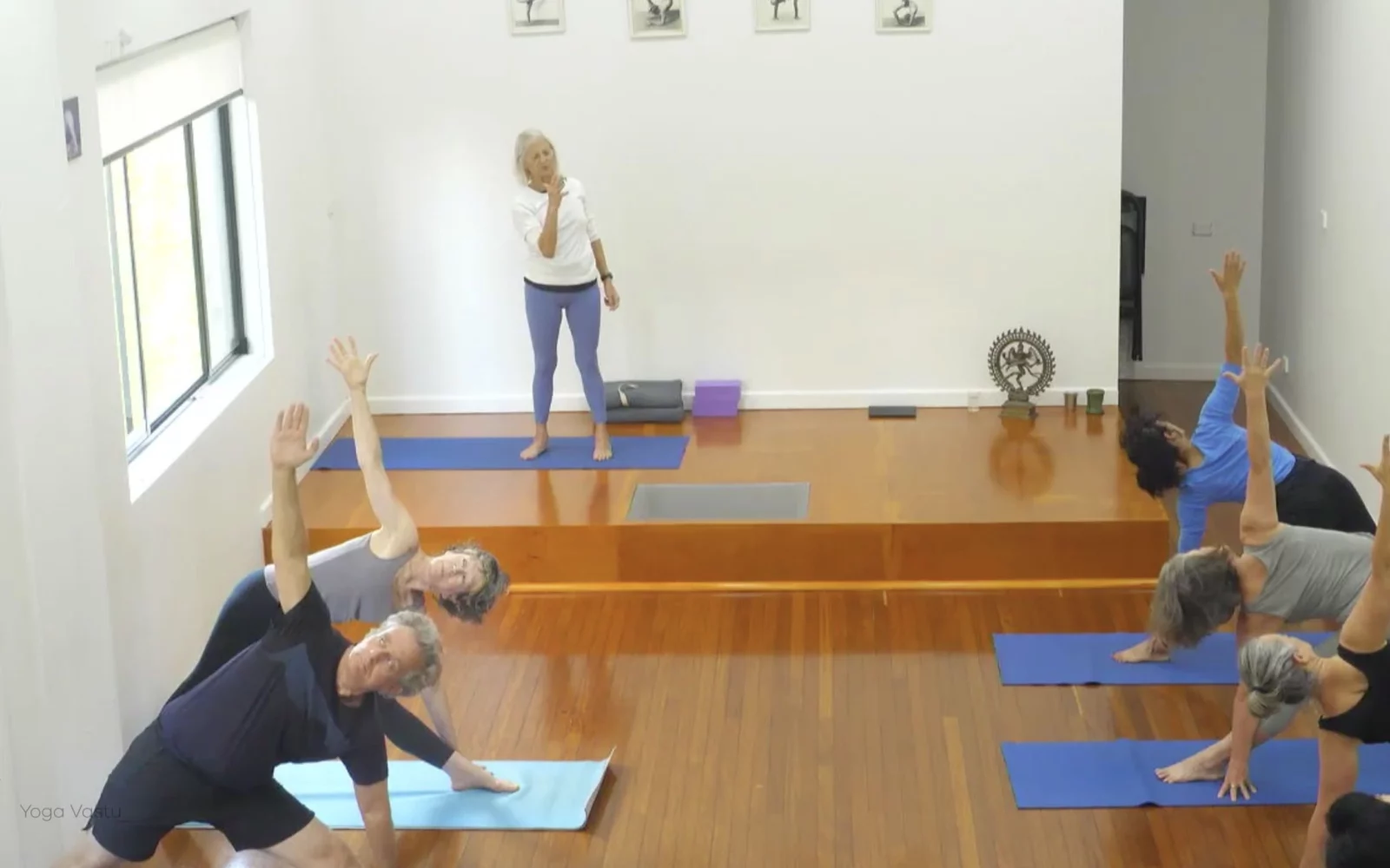 Online Iyengar yoga videos | Advanced Class 7: Spreading Through the Collarbones in Backbends
