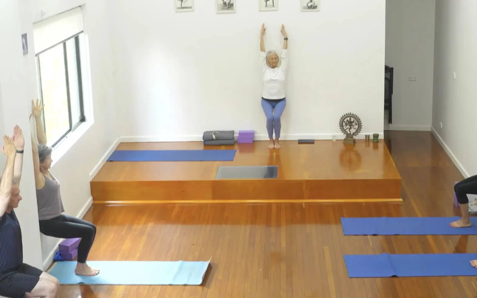 Online Iyengar yoga videos | Advanced Class 7: Spreading Through the Collarbones in Backbends