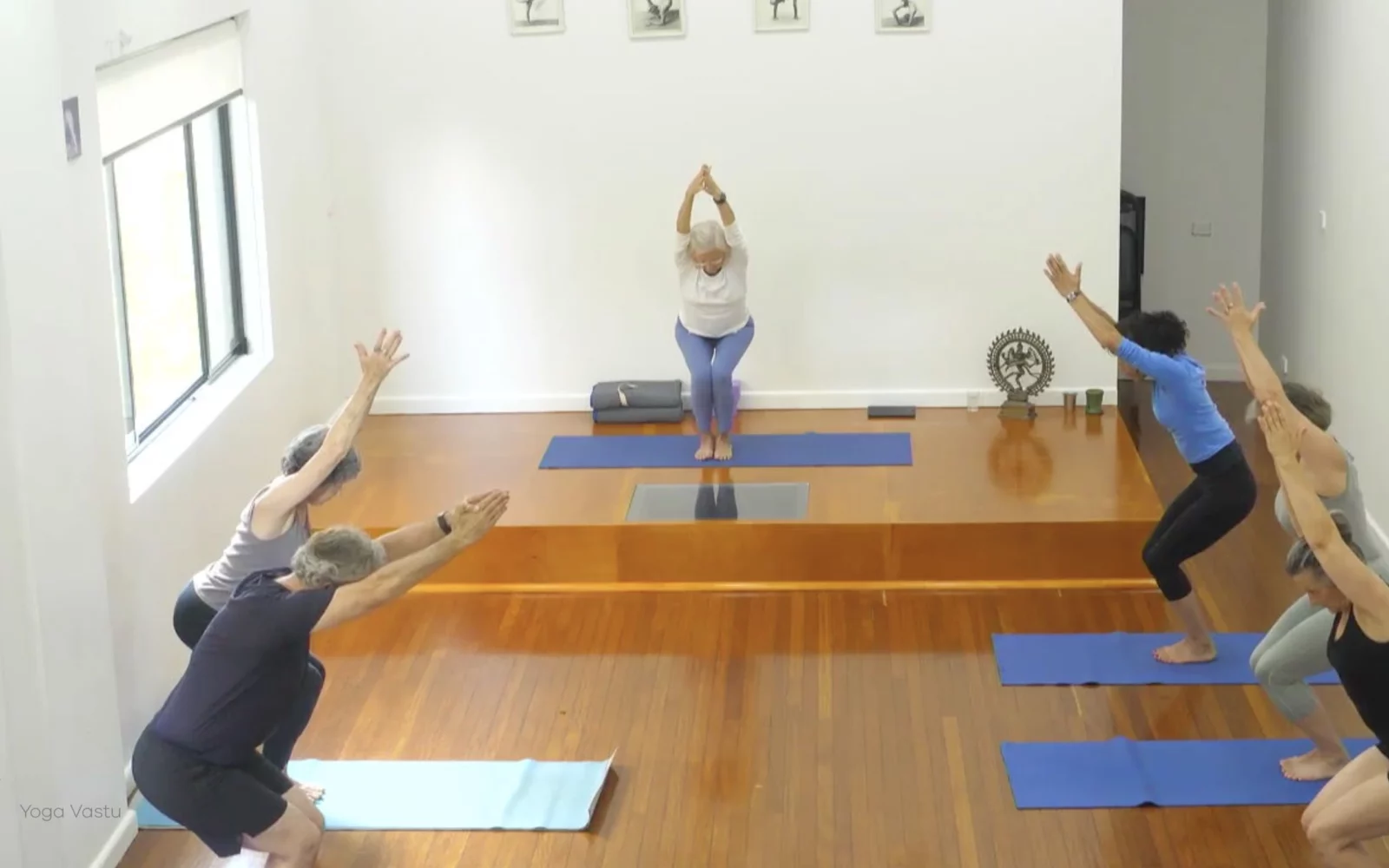Online Iyengar yoga videos | Advanced Class 7: Spreading Through the Collarbones in Backbends