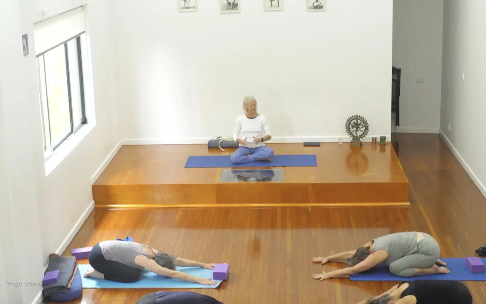 Online Iyengar yoga videos | Advanced Class 7: Spreading Through the Collarbones in Backbends