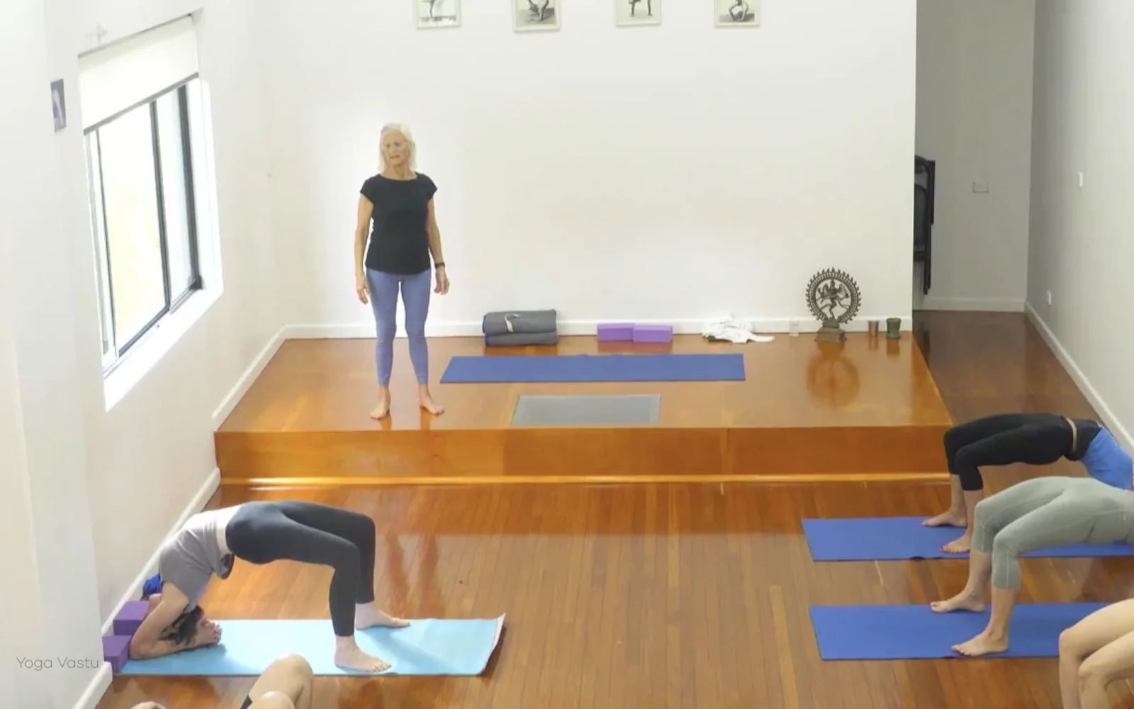 Online Iyengar yoga videos | Advanced Class 7: Spreading Through the Collarbones in Backbends