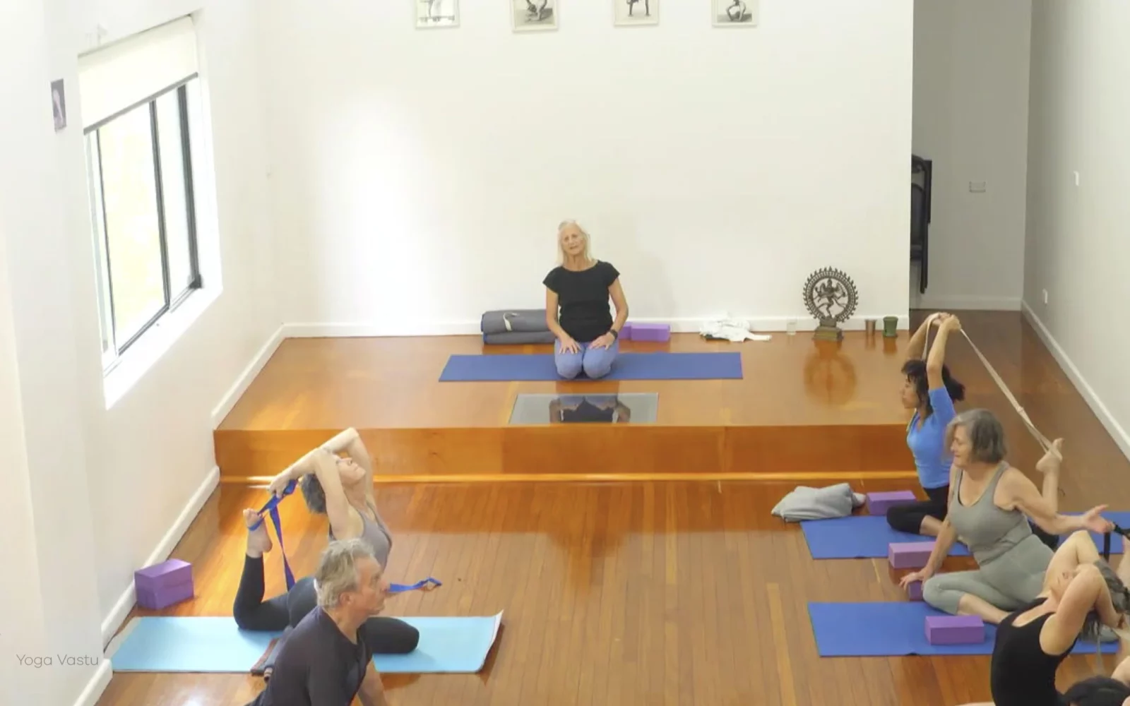 Online Iyengar yoga videos | Advanced Class 7: Spreading Through the Collarbones in Backbends