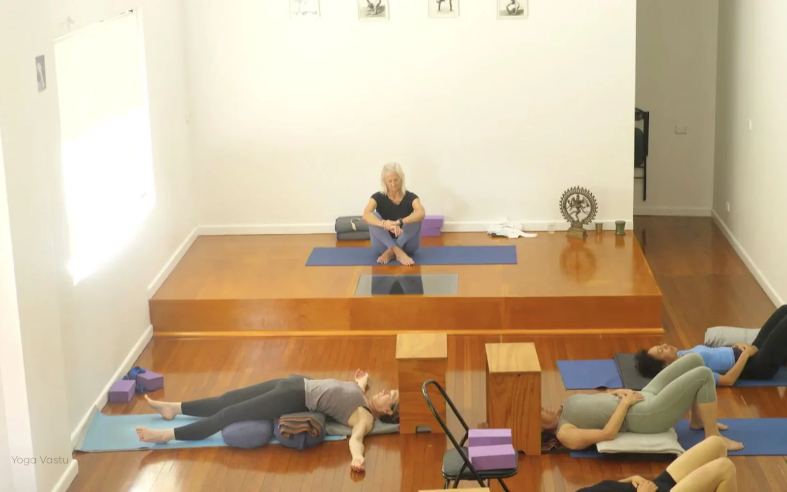 Online Iyengar yoga videos | Advanced Class 7: Spreading Through the Collarbones in Backbends