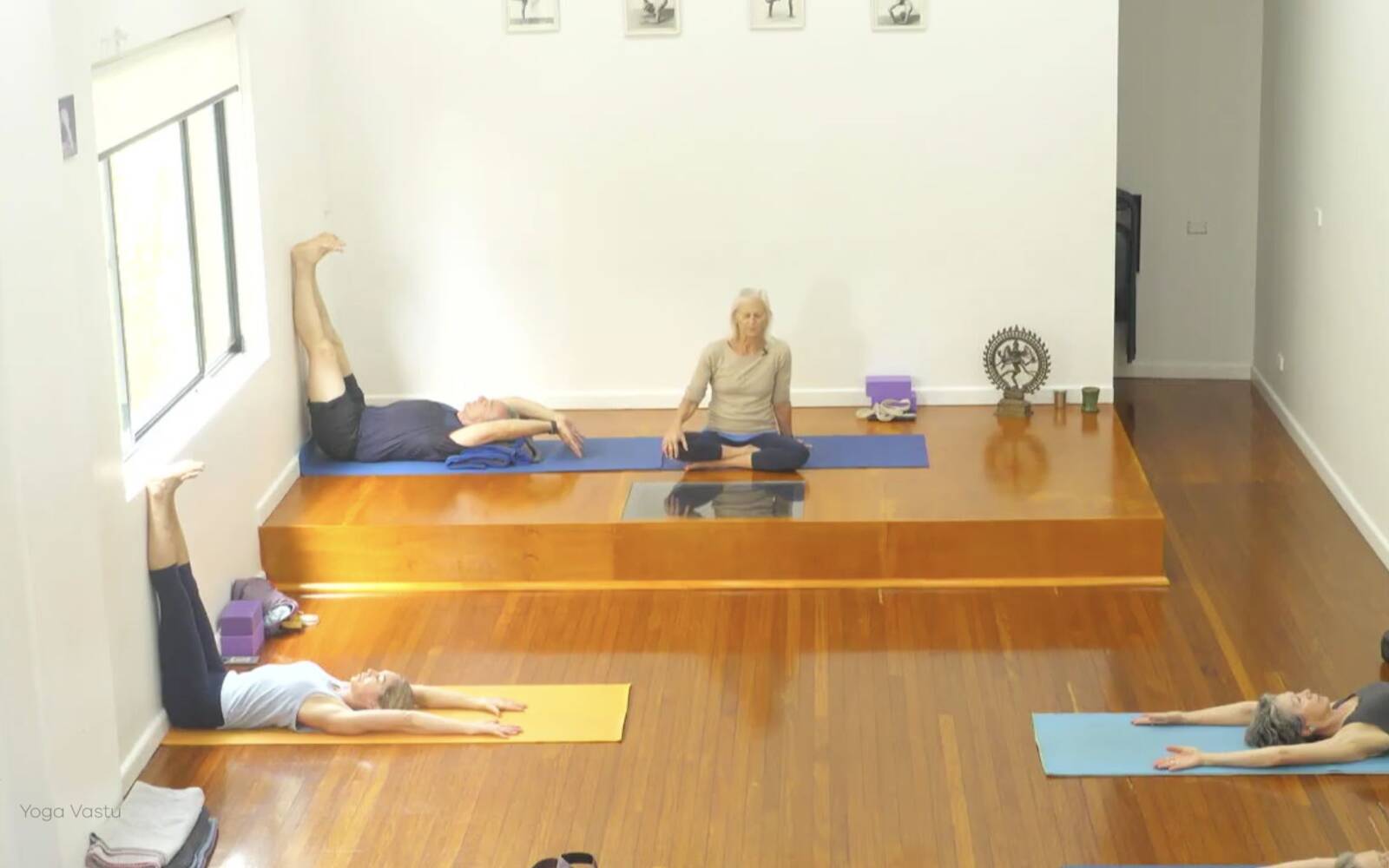 Online Iyengar yoga videos | Advanced Class 8: Shifting the Focus Inwards in Restorative Poses