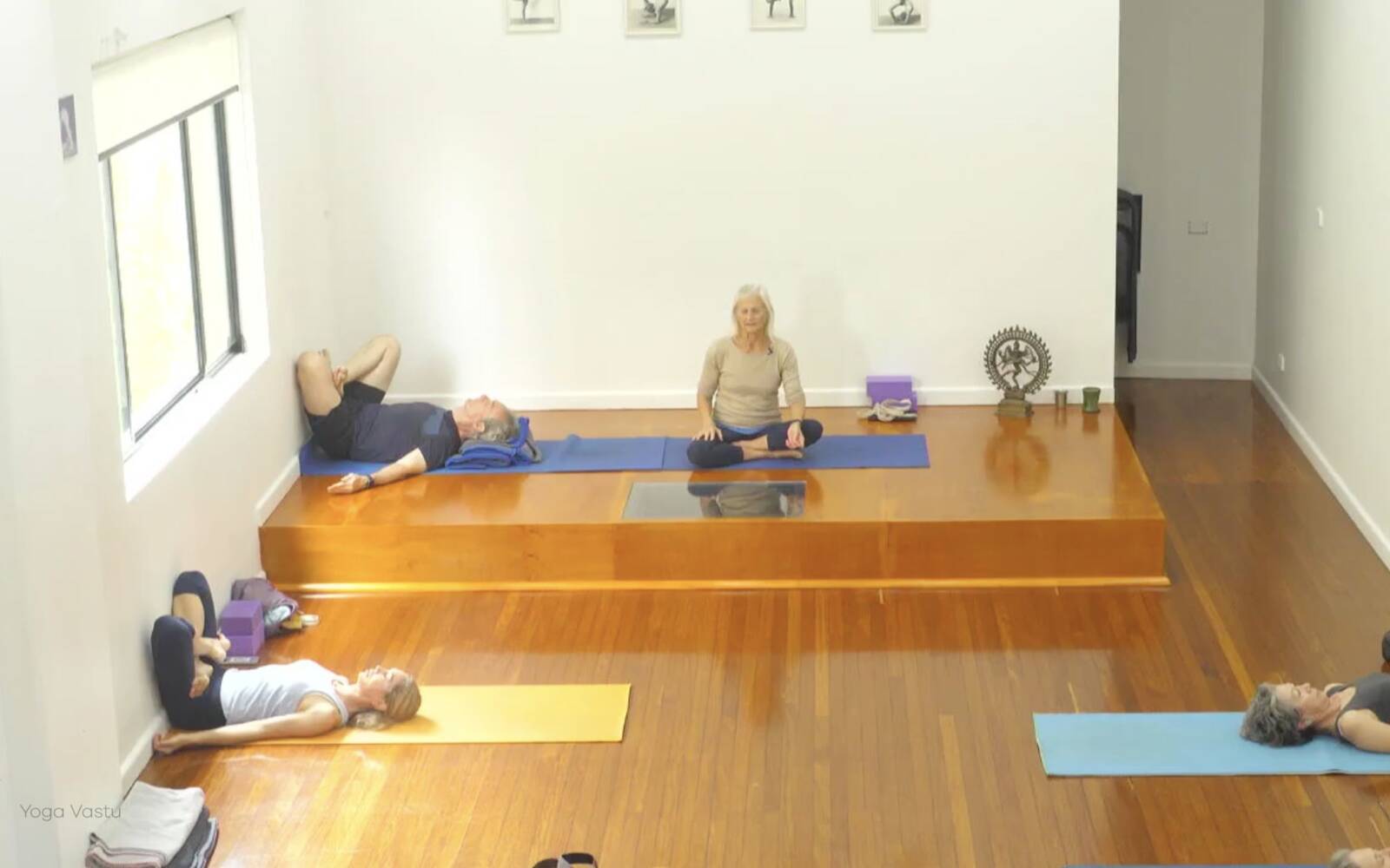 Online Iyengar yoga videos | Advanced Class 8: Shifting the Focus Inwards in Restorative Poses