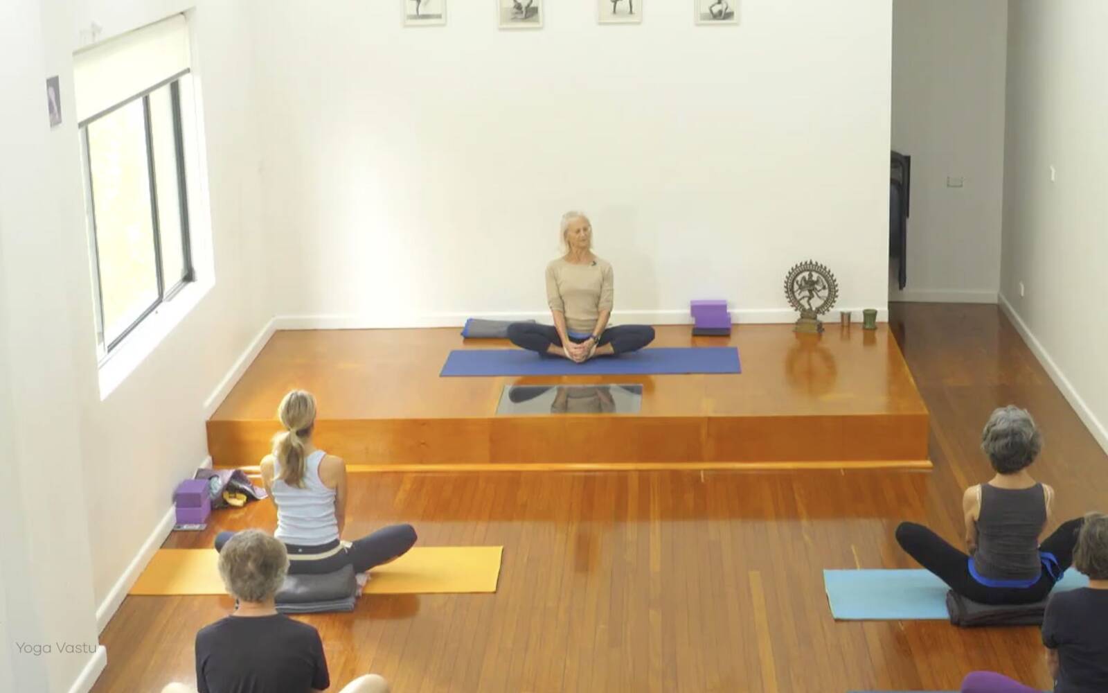 Online Iyengar yoga videos | Advanced Class 8: Shifting the Focus Inwards in Restorative Poses