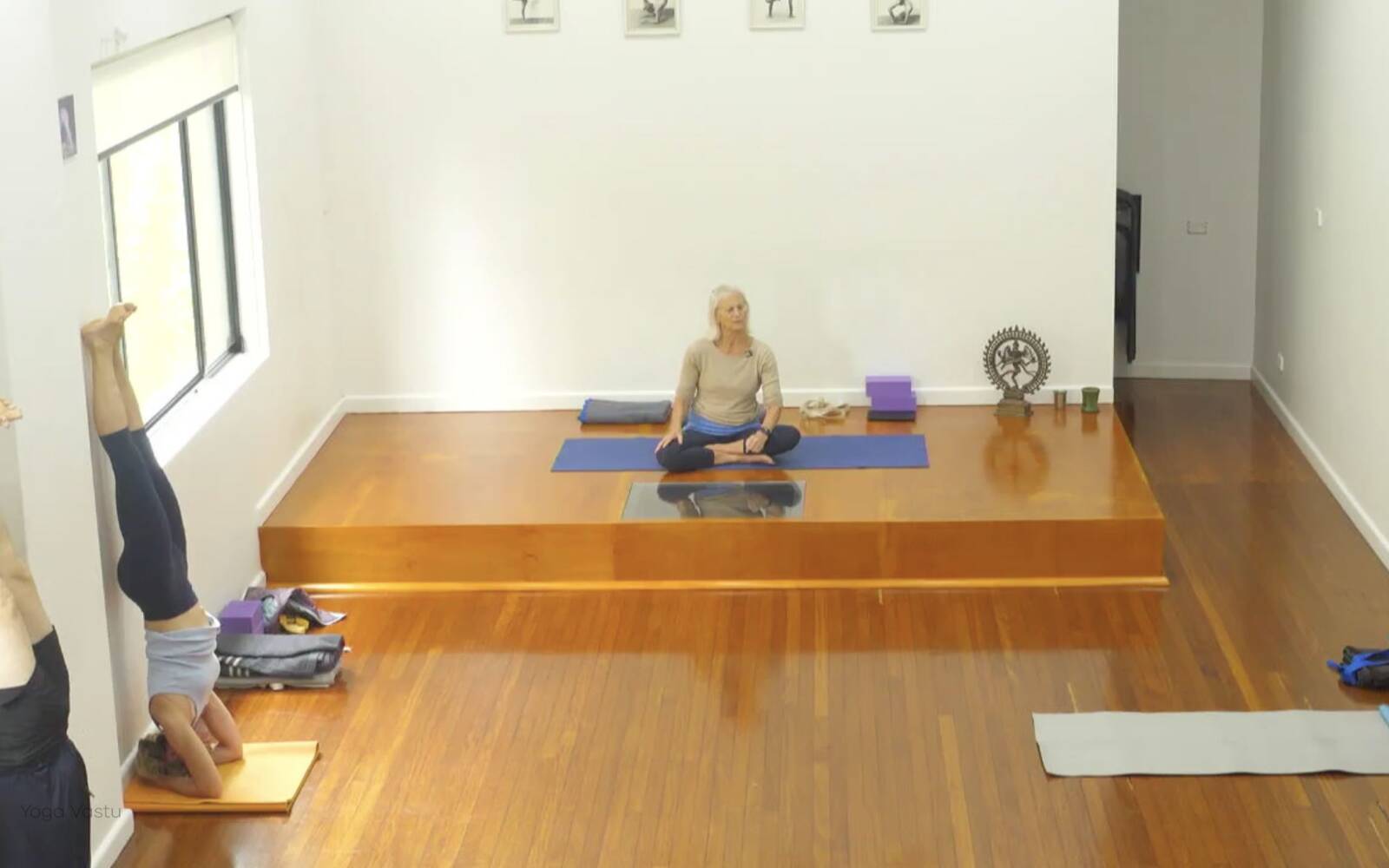 Online Iyengar yoga videos | Advanced Class 8: Shifting the Focus Inwards in Restorative Poses