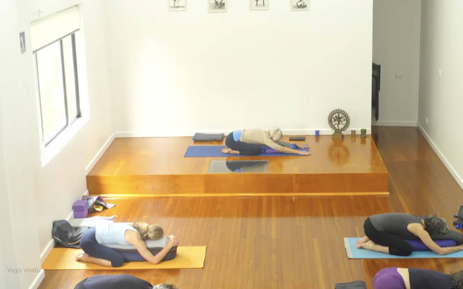 Online Iyengar yoga videos | Advanced Class 8: Shifting the Focus Inwards in Restorative Poses