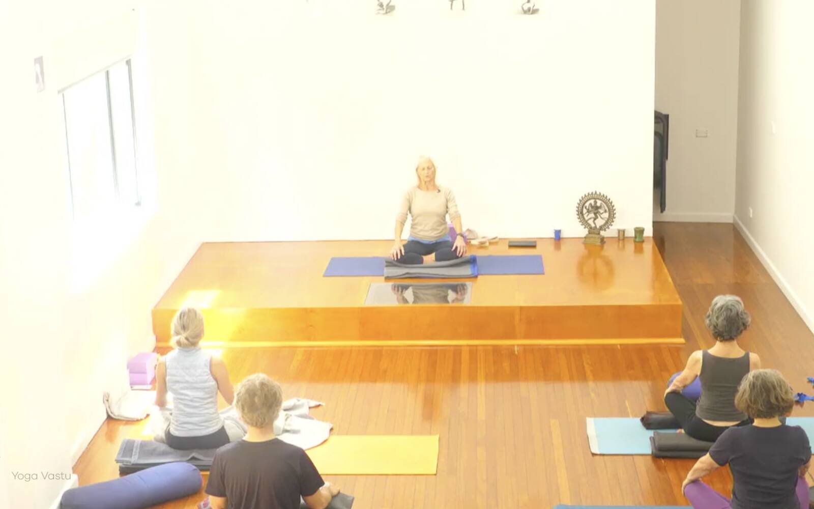 Online Iyengar yoga videos | Advanced Class 8: Shifting the Focus Inwards in Restorative Poses