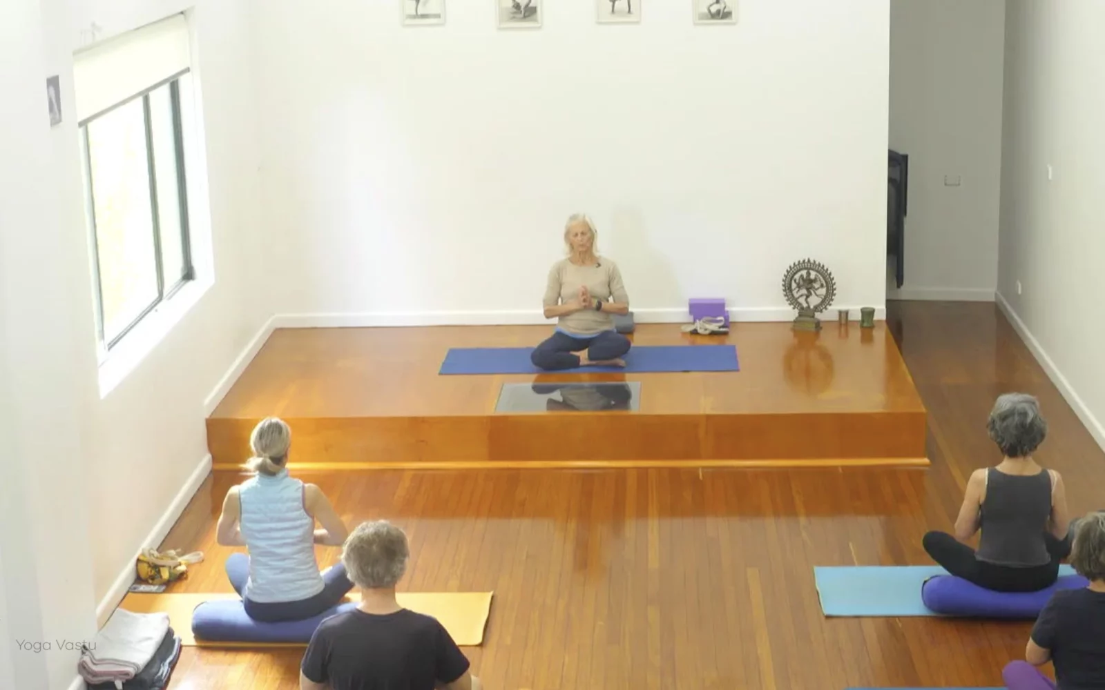 Online Iyengar yoga videos | Advanced Class 8: Shifting the Focus Inwards in Restorative Poses
