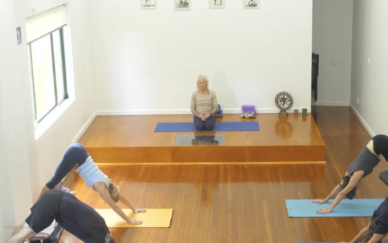 Online Iyengar yoga videos | Advanced Class 8: Shifting the Focus Inwards in Restorative Poses