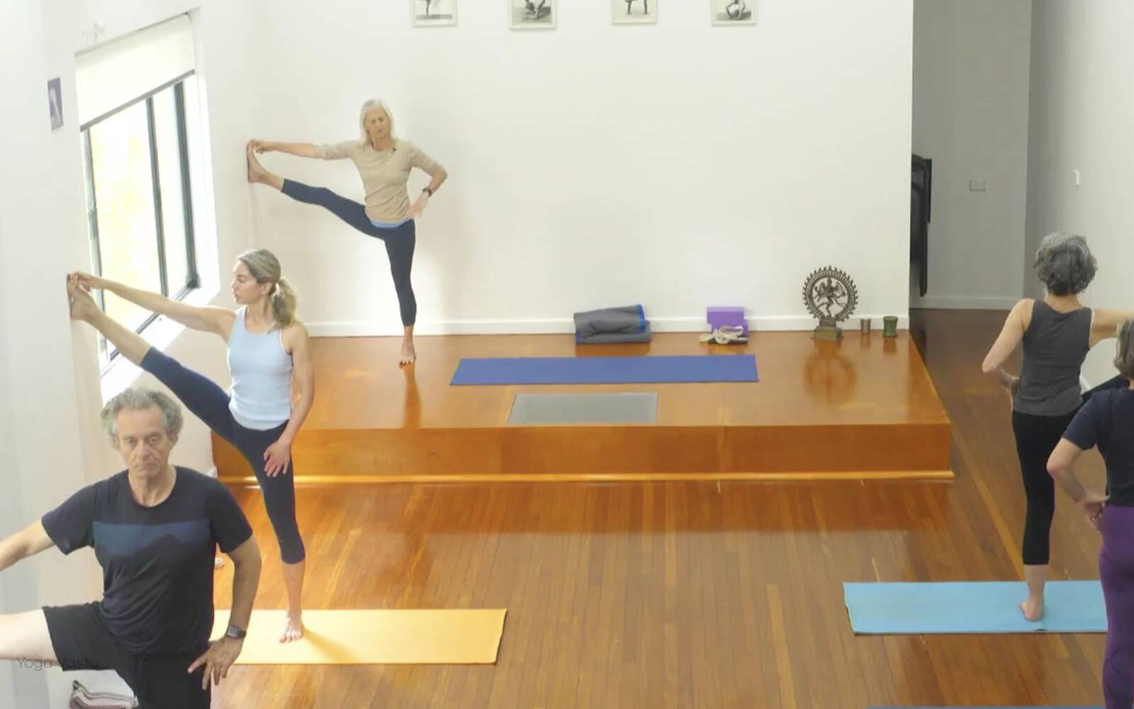 Online Iyengar yoga videos | Advanced Class 8: Shifting the Focus Inwards in Restorative Poses