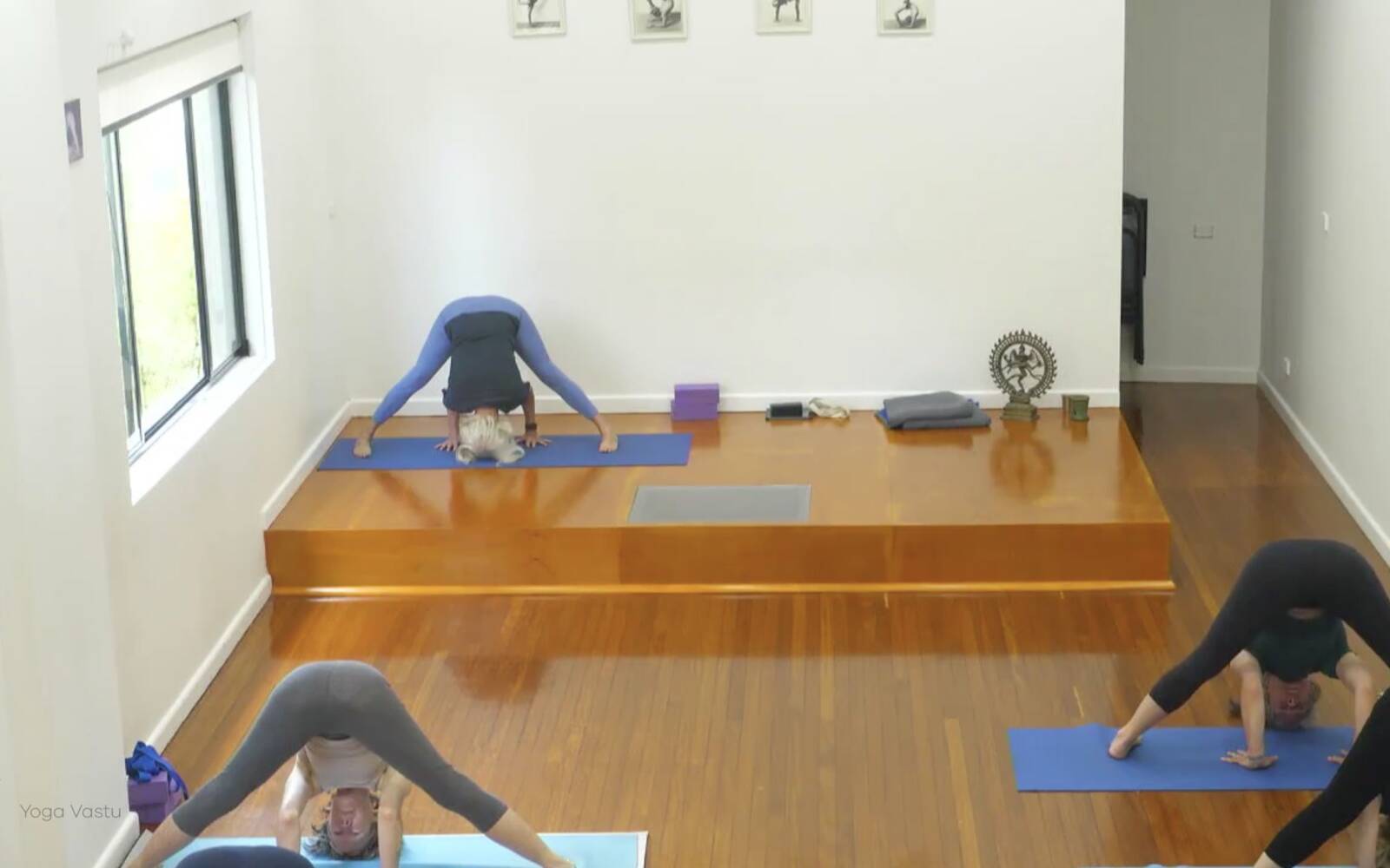 Online Iyengar yoga videos | Advanced Class 9: Engaging the Legs in Standing Poses