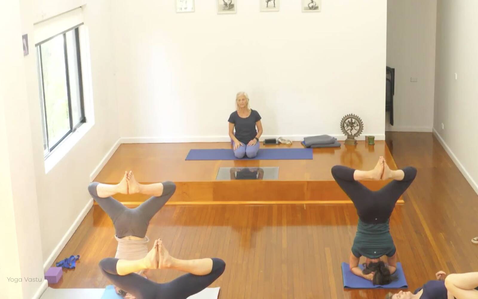 Online Iyengar yoga videos | Advanced Class 9: Engaging the Legs in Standing Poses