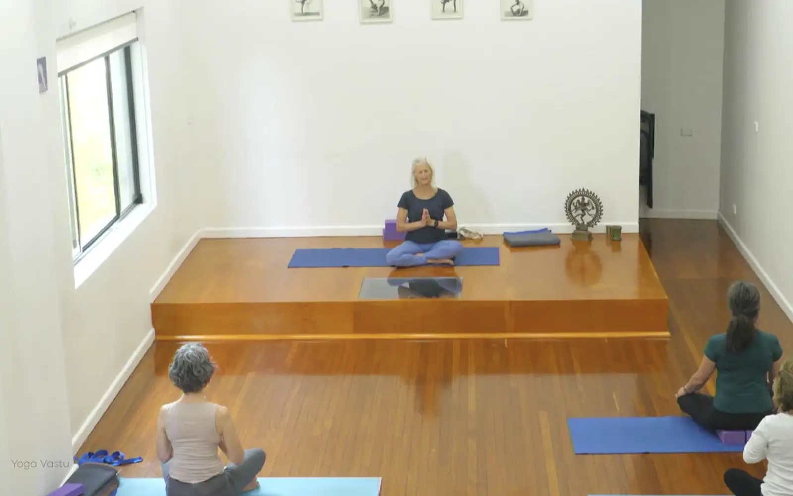 Online Iyengar yoga videos | Advanced Class 9: Engaging the Legs in Standing Poses