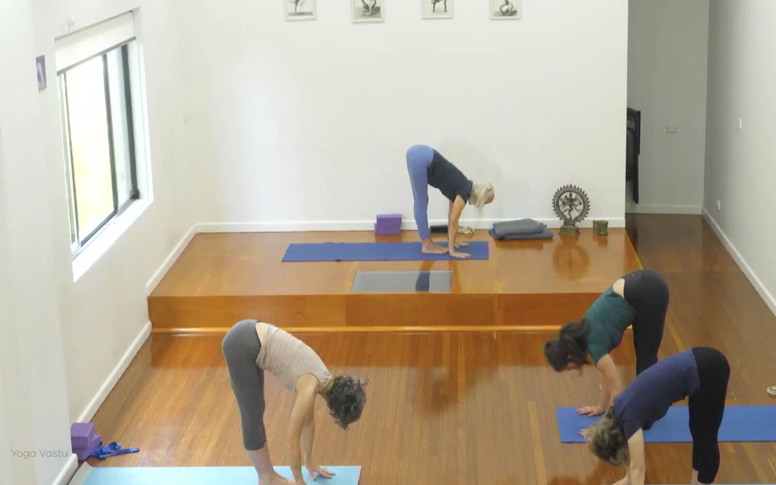 Online Iyengar yoga videos | Advanced Class 9: Engaging the Legs in Standing Poses