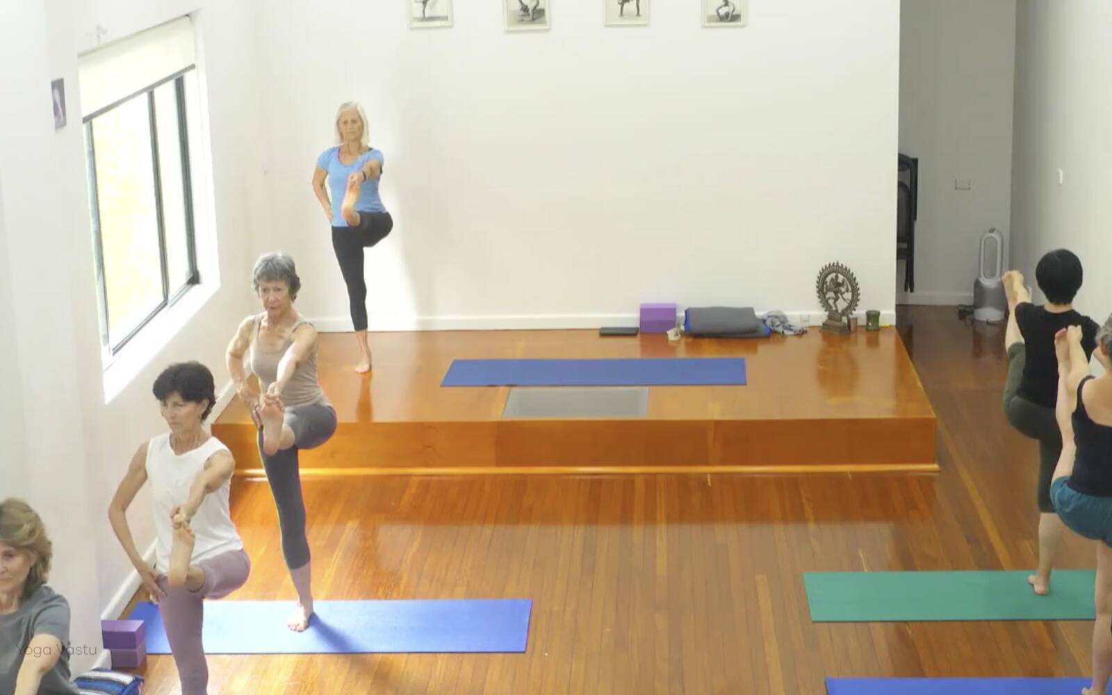 Online Iyengar yoga videos | Advanced Class 10: Balancing Standing Poses and Abdominal Strengthening