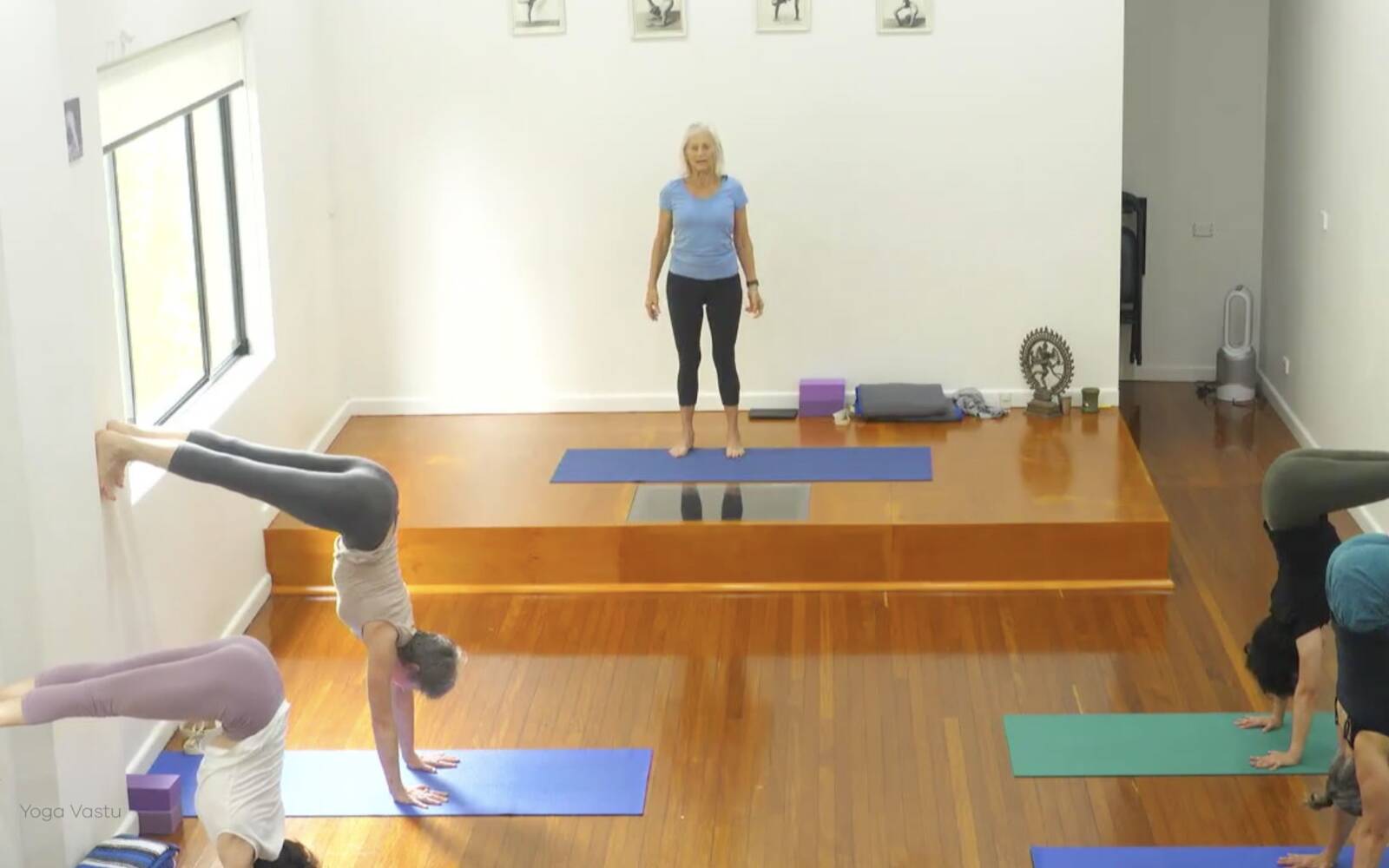 Online Iyengar yoga videos | Advanced Class 10: Balancing Standing Poses and Abdominal Strengthening