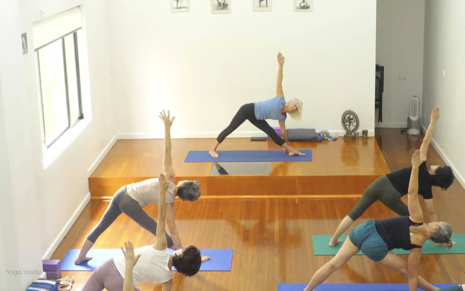 Online Iyengar yoga videos | Advanced Class 10: Balancing Standing Poses and Abdominal Strengthening