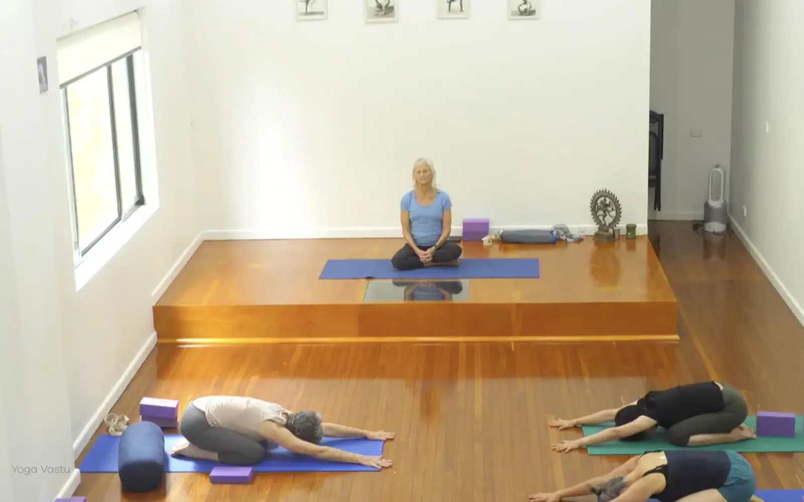 Online Iyengar yoga videos | Advanced Class 10: Balancing Standing Poses and Abdominal Strengthening