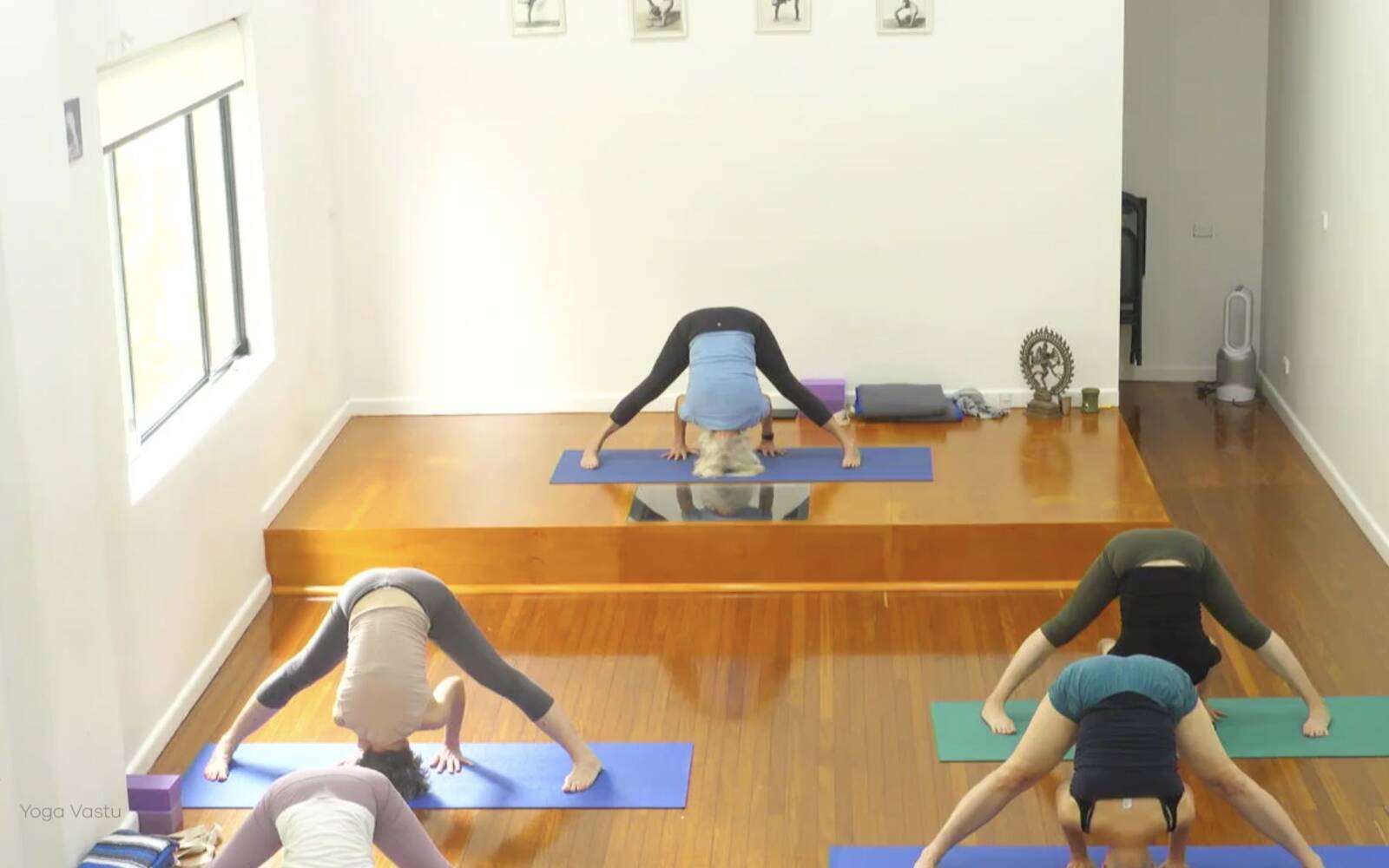 Online Iyengar yoga videos | Advanced Class 10: Balancing Standing Poses and Abdominal Strengthening