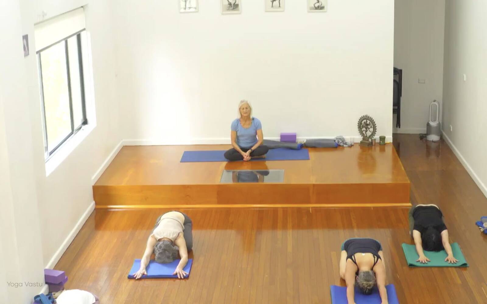 Online Iyengar yoga videos | Advanced Class 10: Balancing Standing Poses and Abdominal Strengthening