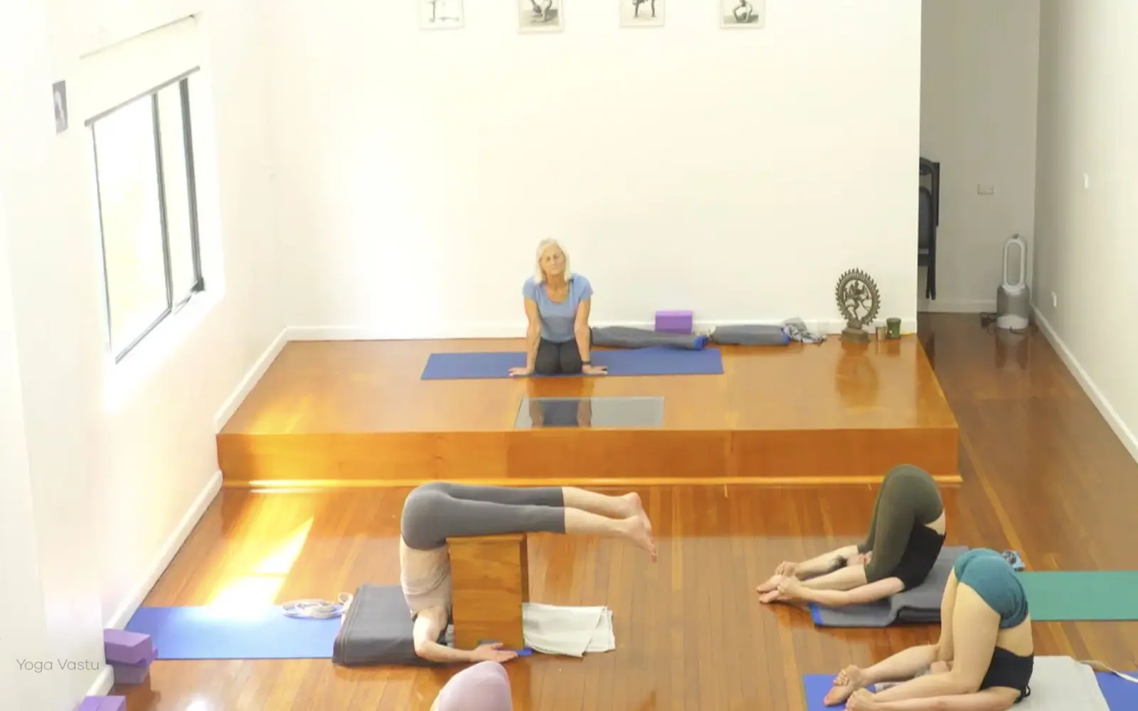 Online Iyengar yoga videos | Advanced Class 10: Balancing Standing Poses and Abdominal Strengthening