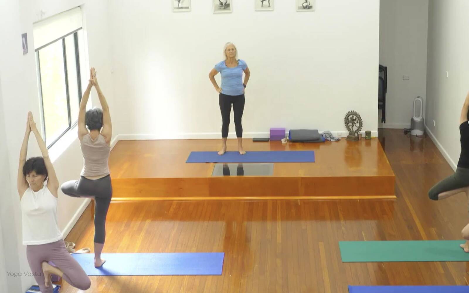 Online Iyengar yoga videos | Advanced Class 10: Balancing Standing Poses and Abdominal Strengthening