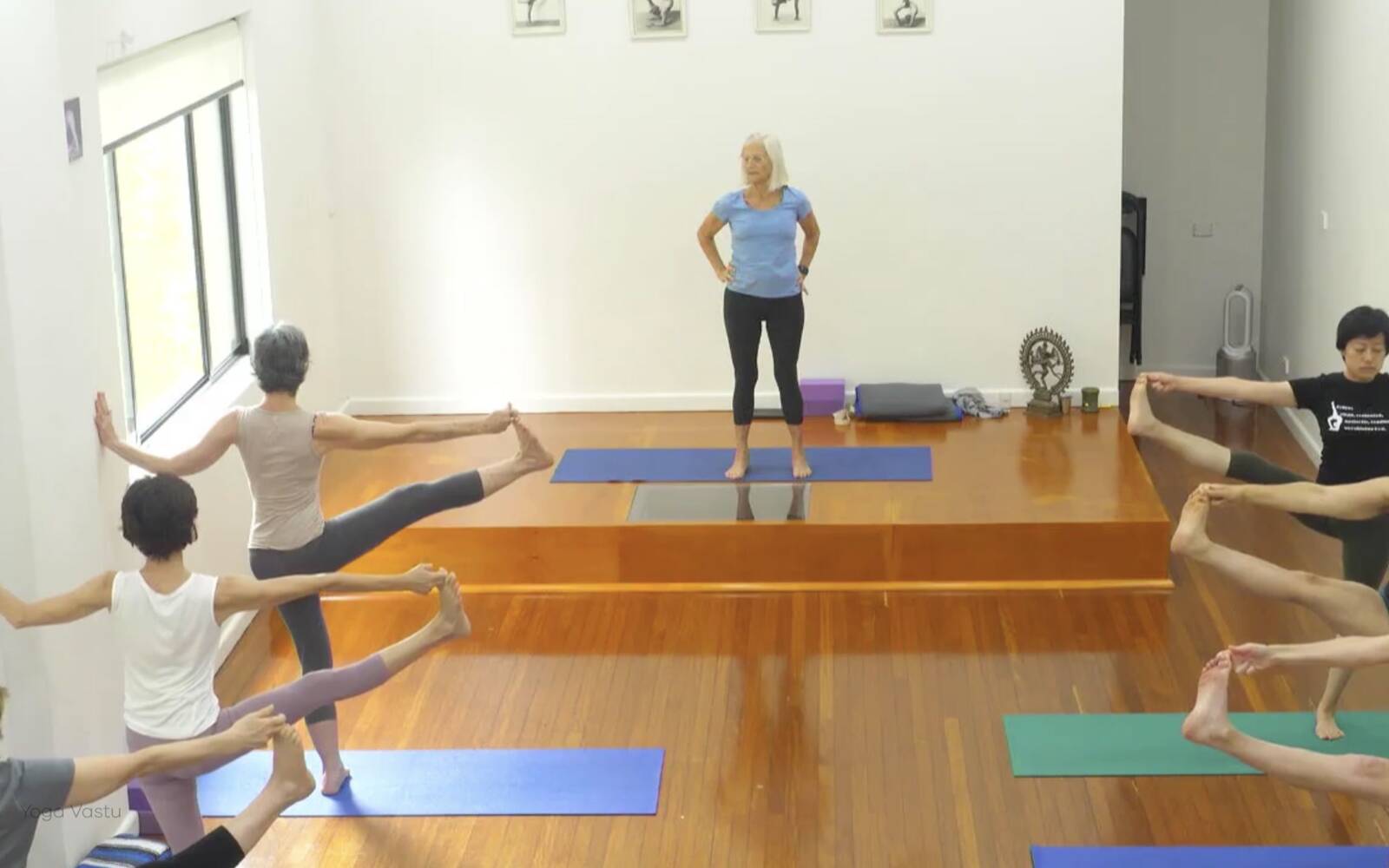 Online Iyengar yoga videos | Advanced Class 10: Balancing Standing Poses and Abdominal Strengthening